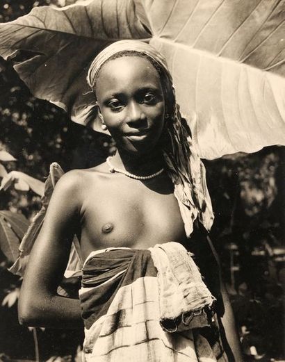  HUET michel (1917-1996). attribué Afrique,...