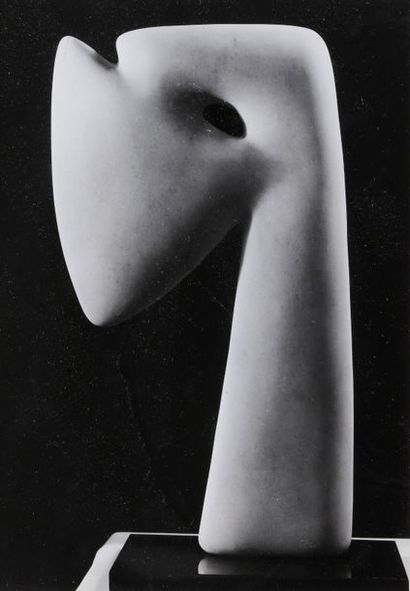 null VANDOR Geza (1898-1956). Sculptures de Etienne HAJDU. Circa 1950. Deux tirages...