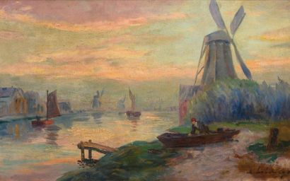 Albert Marie LEBOURG (1849-1928)

Barques...