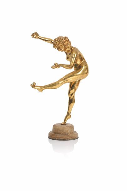 null Claire Jeanne Roberte Colinet (XiXe-XXe)

Danseuse aux boules Sujet en bronze...