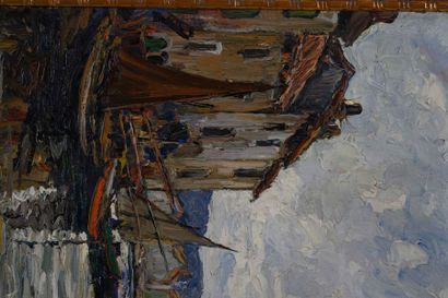 null Joseph HURARD (1887-1956)

Les Martigues.

Huile sur toile.

Signe?e en bas...