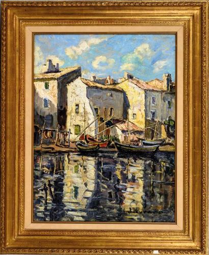 null Joseph HURARD (1887-1956)

Le miroir aux oiseaux, Martigues.

Huile sur toile.

Signe?e...