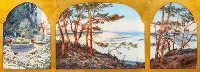 null Alphonse REY (1865-1938)

La baie d’Alger.

Tryptique d’aquarelles. Signe?es...