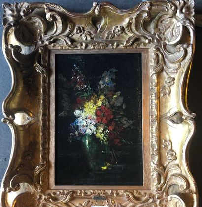 null Adolphe MONTICELLI (1824-1886)

Bouquet de fleurs.

Huile sur toile.

Signe?e...