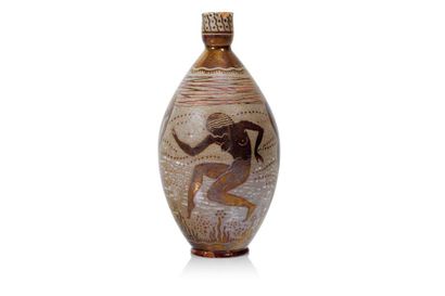 PRIMAVERA / Emile BALON Vase de forme ovoïde...