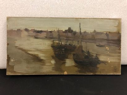 null 20th Century School

Port

Oil on canvas.

Signed lower right S.W.

21 x 41...