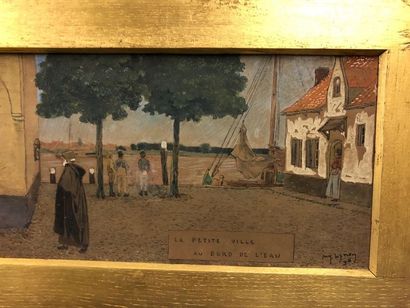 null Amédée Ernest LYNEN (1852-1938)

"The little town by the water."

Indian ink...