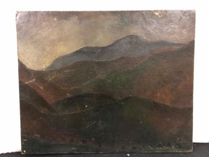 null School of the XXth century

Landscape.

Oil on parquet panel.

60 x 73 cm.