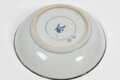 null Lot comprenant :
CHINE po ur le Vietna m, XVIIIe siècle
Assiette en porcelaine...