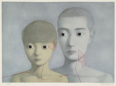 Zhang Xiaogang (né en 1958)
Lithographie
Vers...
