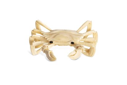 JAPON, XXe siècle

Crabe articulé en ivoire...