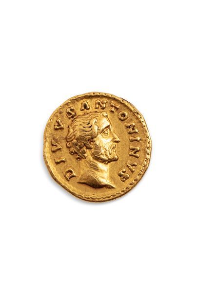 null MONNAIE ROMAINE : Antonin le Pieux ( 138.161) Auréus 7,24 g Sa tête nue à droite...