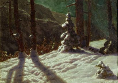 IVAN FEDOROVICH CHOULTSE (1874 - 1939) Winter in the forest. 1925



Signed and dated... Gazette Drouot