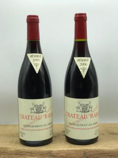null 1 bouteille Château Rayas 2005 

1 bouteille Château Rayas 2006 