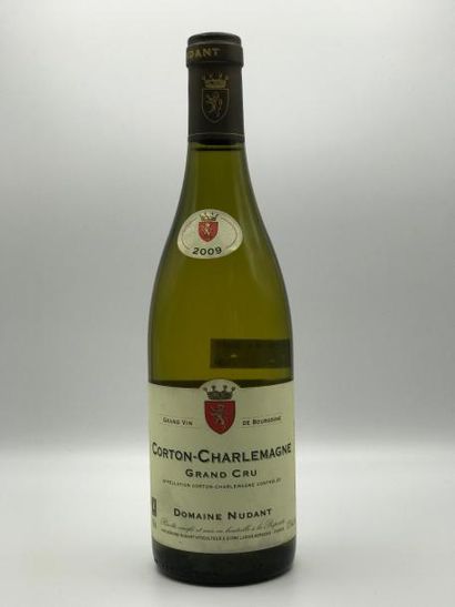 null 1 bouteille Corton Charlemagne Domaine Nudant 2009 