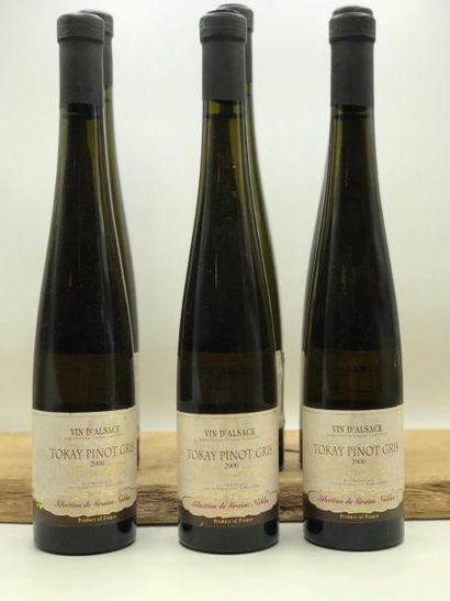 6 bouteilles ALSACE Tokay Pinot Gris S.G.N...