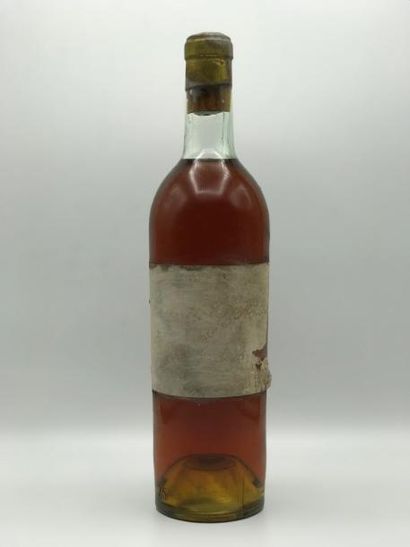 null 1 bouteille Château Climens 1er Cru Classé Barsac 1949 niveau : lég. bas, étiq....