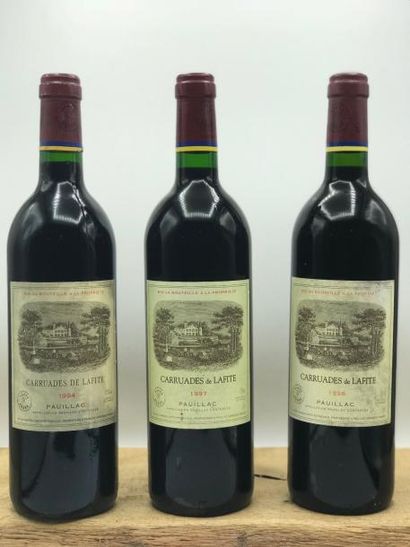 null 1 bouteille Carruades de Lafite 2nd vin du château Lafite Rothschild 1994 

1...