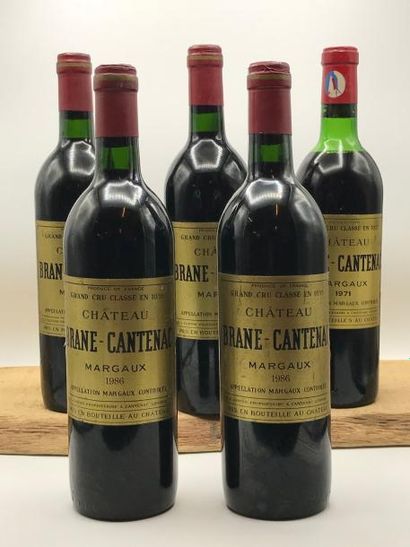 null 1 Bouteille Château Brane-Cantenac 2e Cru Classé Margaux (à Cantenac) 1971 (niveau...