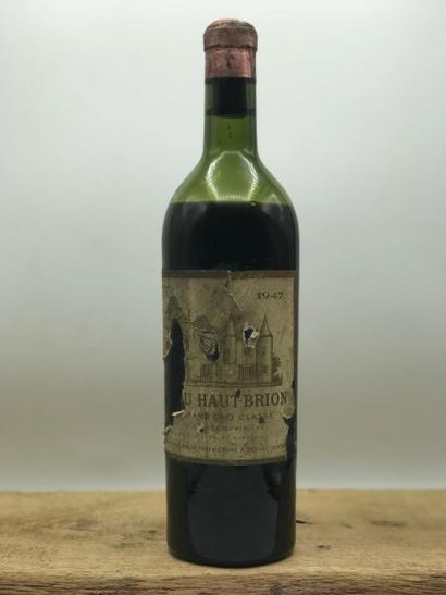 null 1 bouteille Château Haut-Brion 1er Cru Classé Pessac-Léognan 1947 (niveau :...