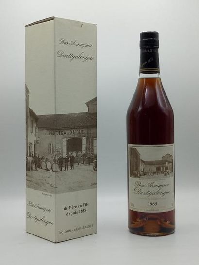 null 1 bouteille Armagnac Dartidalongue 1965 