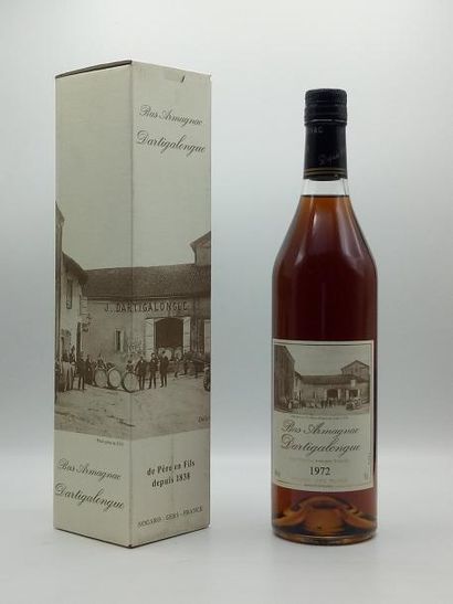 null 1 bouteille Armagnac Dartidalongue 1972 
