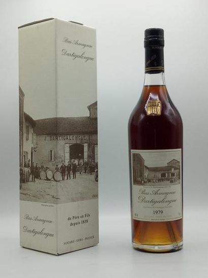null 1 bouteille Armagnac Dartidalongue 1979 