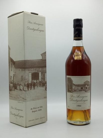 null 1 bouteille Armagnac Dartidalongue 1984 