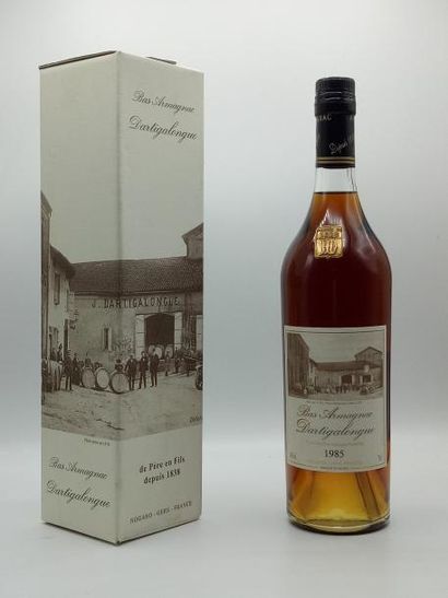 null 1 bouteille Armagnac Dartidalongue 1985 