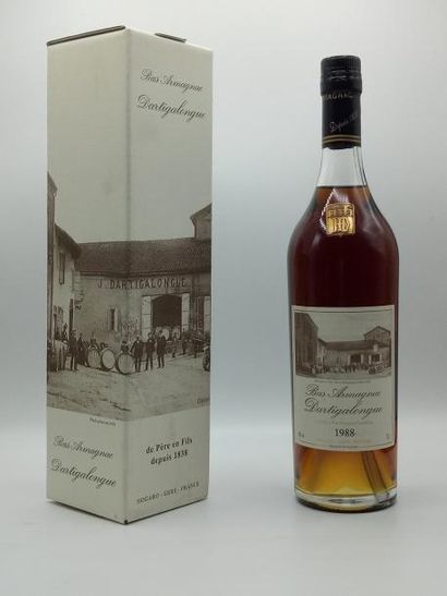 null 1 bouteille Armagnac Dartidalongue 1988 