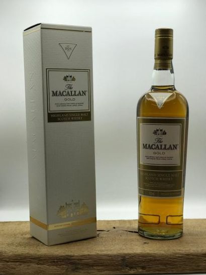 null 1 bouteille Whisky Mac Callan Gold SM (coffret d'origine).