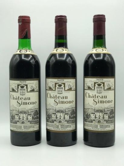 null 1 bouteille Château Simone (Provence) 1976 (niveau : lég. bas)

1 bouteille...