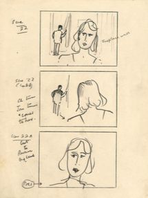 ALFRED HITCHCOCK "Stage Fright"
STORY BOARD