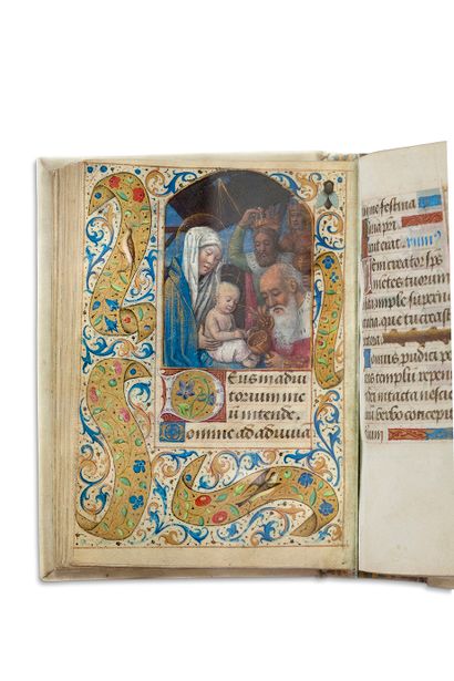 null 
BOOK OF HOURS OF THE POU-DE VEAUCE (FOR USE IN POITIERS AND PARIS)

Book of...