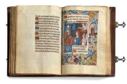 null 
BOOK OF HOURS FOR THE USE OF EVREUX

France (Paris/Rouen?), 1460-1470 

in...