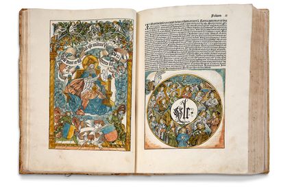 SCHEDEL (Hartmann) (1440-1514) 
Registrum huius operis Libri cronicarum cu[m] figuris...