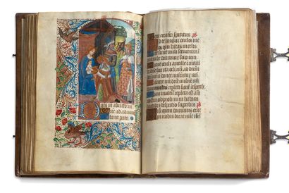 null 
BOOK OF HOURS FOR THE USE OF EVREUX

France (Paris/Rouen?), 1460-1470 

in...
