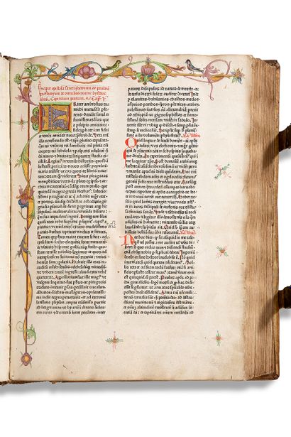 null 
BIBLIA LATINA [Strasbourg, Heinrich Eggestein, pas après le 24 mai 1466].

Deux...