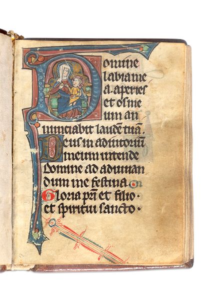 null 
LIVRE D’HEURES À L’USAGE DE TROYES(?)

Manuscrit en latin, avec des ajouts...