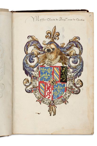 null 
ARMORIAL DE L’ORDRE DE LA TOISON D’OR

Belgique (?), Après 1562 En français,...