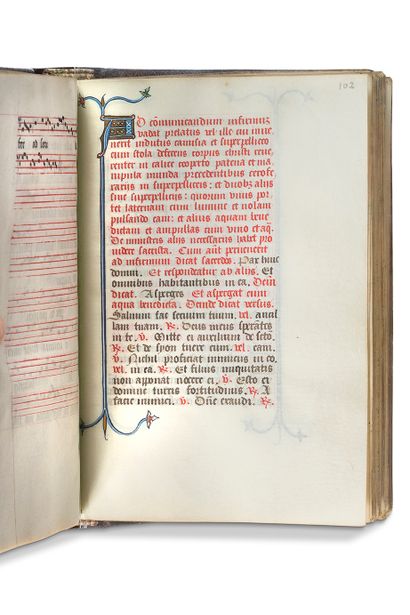 null 
ERRATUM : Manuscrit liturgique probablement destiné à une sœur dominicaine...
