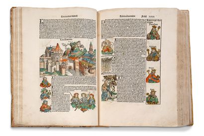 SCHEDEL (Hartmann) (1440-1514) 
Registrum huius operis Libri cronicarum cu[m] figuris...