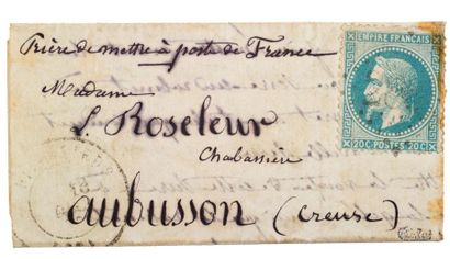  52E BALLON DES GRAVILLIERS – RETROUVÉ À PITHIVIERS Lm signée datée 10 novembre 1870,...