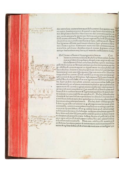 BOCCACCIO (Giovanni) 
GENEALOGIAE DEORUM GENTILIUM [DE LA GÉNÉALOGIE DES DIEUX]
VENISE,...