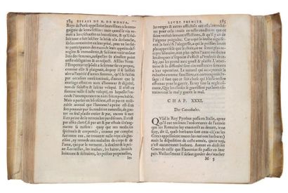 MONTAIGNE (MICHEL DE) (1533-1592) 
Essais de Messire Michel Seigneur de Montaigne,...