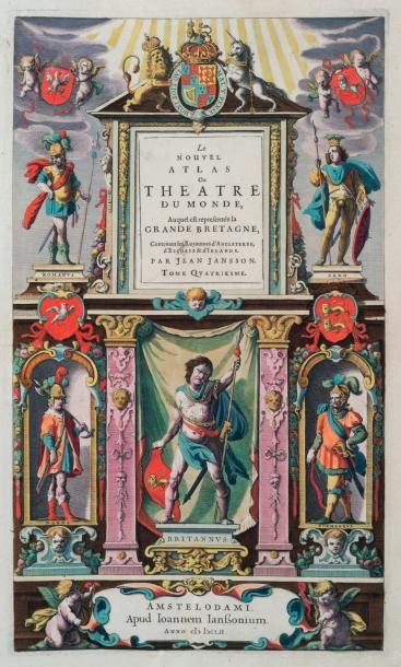 JANSSONIUS (JOHANNES) (1588-1664) 
Nouvel Atlas ou Théâtre du Monde comprenant les...