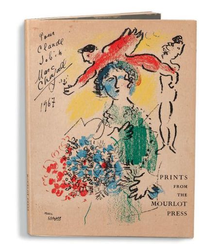 [DIVERS] CHAGALL, CALDER, MIRÒ ET PICASSO Prints from the Mourlot Press, 1964
In-4,...