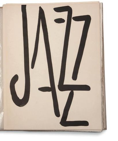 MATISSE Henri (1869 - 1954) Jazz, Paris, Tériade, 1947 154 pages in-folio en feuilles
Edition...