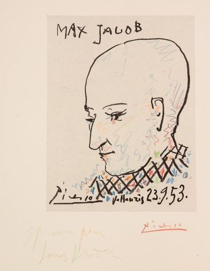 PICASSO Pablo (1881 - 1973) Chronique des Temps héroïques
Huit épreuves originales...