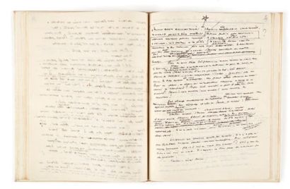Antoine DE SAINT EXUPERY (1900-1944) «Au centre du désert»: manuscrit autographe,...